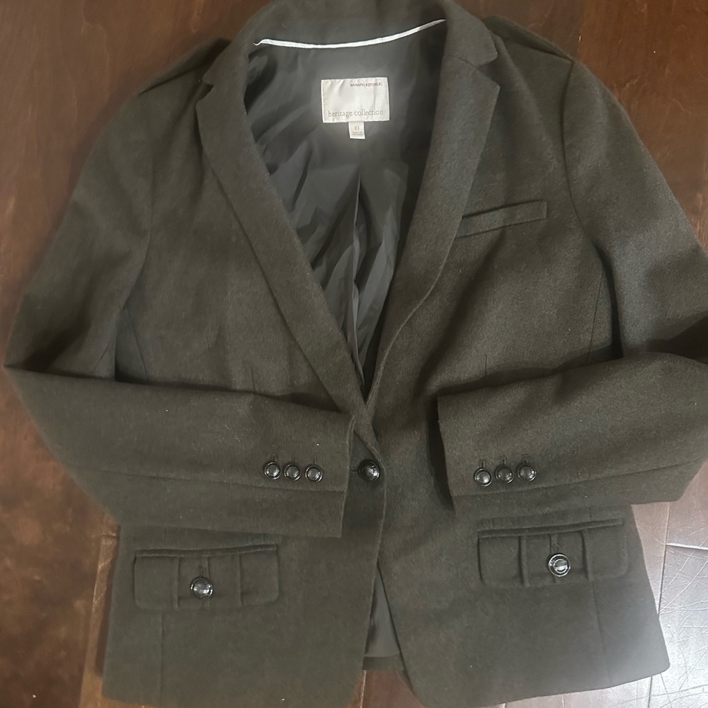 Banana Republic Women's Dark Brown Blazer